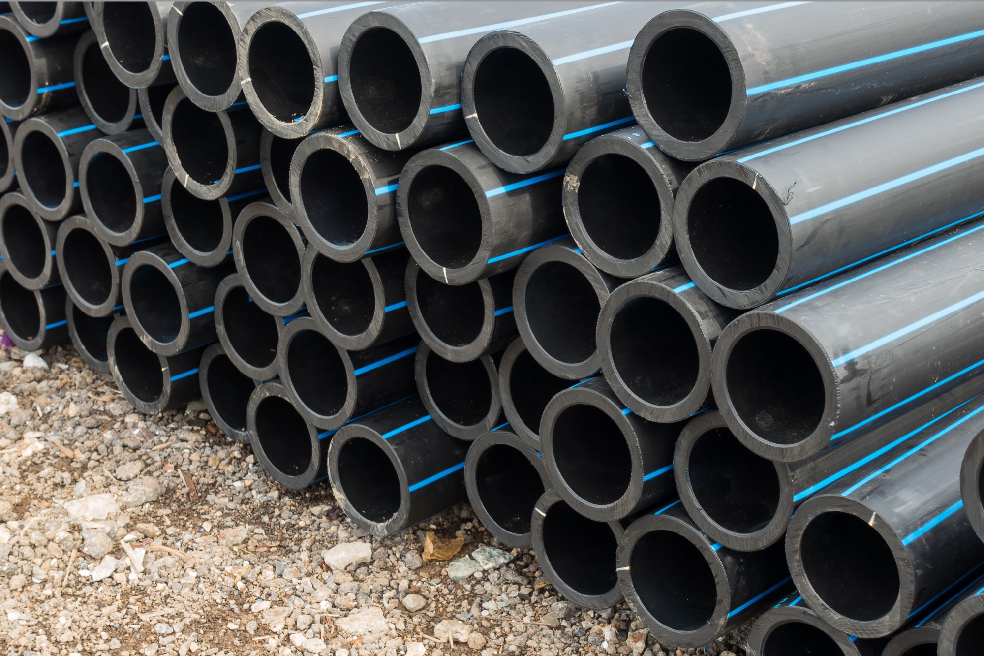 High-Density Polyethylene (HDPE) Coated Pipes